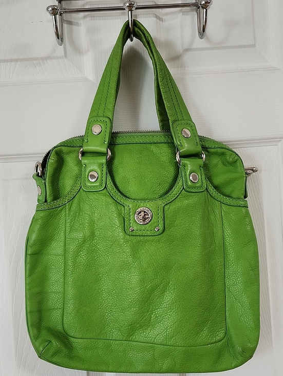 Marc Jacobs Handbags - MARC JACOBS Green Women's Leather Tote Handbag